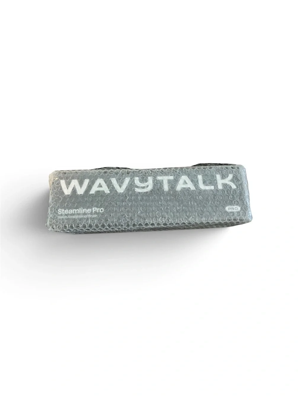 Wavytalk White Ceramic Hair Straightening Brush with Accessories